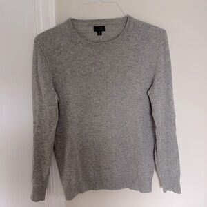 Jcrew XS gray cashmere sweater.